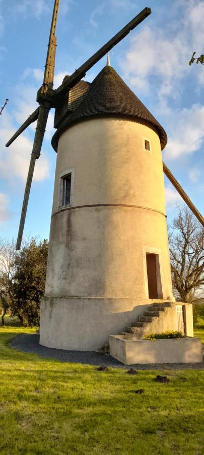 Moulin A Vent Le Champ Du Trail Villa Saint-Cyr-des-Gats ภายนอก รูปภาพ