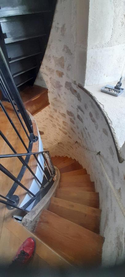 Moulin A Vent Le Champ Du Trail Villa Saint-Cyr-des-Gats ภายนอก รูปภาพ