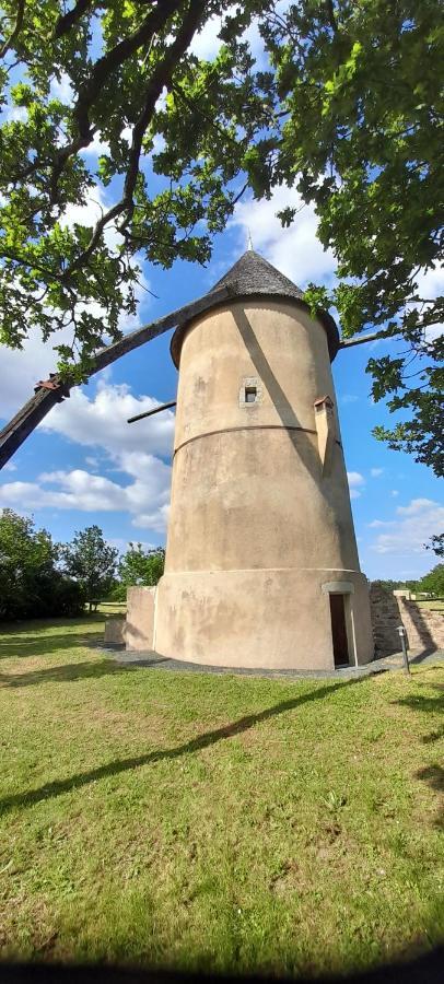 Moulin A Vent Le Champ Du Trail Villa Saint-Cyr-des-Gats ภายนอก รูปภาพ